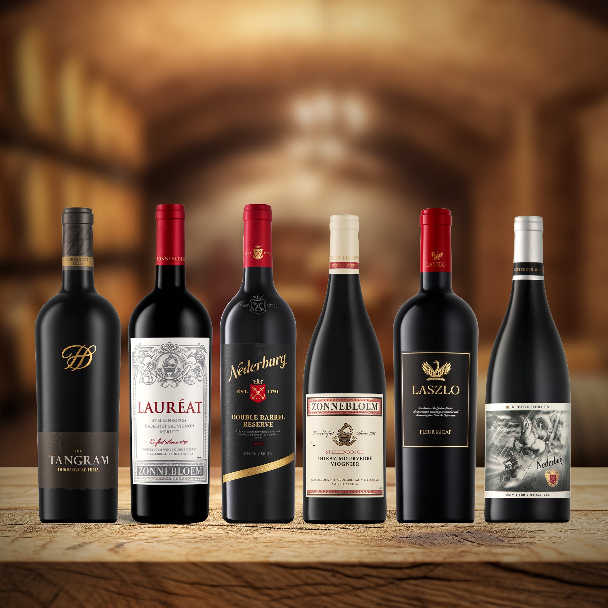 Curated mixed case of Premium Red Wines